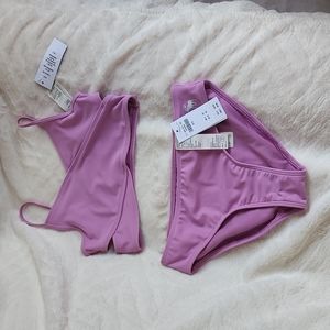 Abercrombie & Fitch 2 pc swimsuit size 9/10